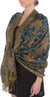 Sakkas Double Layer Jacquard Paisley Pashmina Shawl / Wrap / Stole