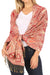 Sakkas Kalin Long Wide Woven Patterned Fringe Tassel Pashmina Shawl / Scarf