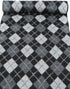 Sakkas Ezel Long Warm Argyle Patterned UniSex Cashmere Feel Scarf