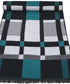 Sakkas Cayla Long Checker Box Lined Design Patterned UniSex Cashmere Feel Scarf