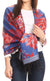 Sakkas Aurora Floral Rose Pashmina Scarf Shawl with Fringe Super Warm Soft Vegan