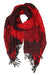 Sakkas Aubry dual colored ranunculus border soft Pashmina/ Shawl/ Wrap/ Stole