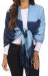 Sakkas Vicki Trendy Ombre Stripe Tie Dye Pashmina/ Shawl/ Wrap/ Stole
