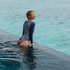 Snake Swimsuit With Sleeves