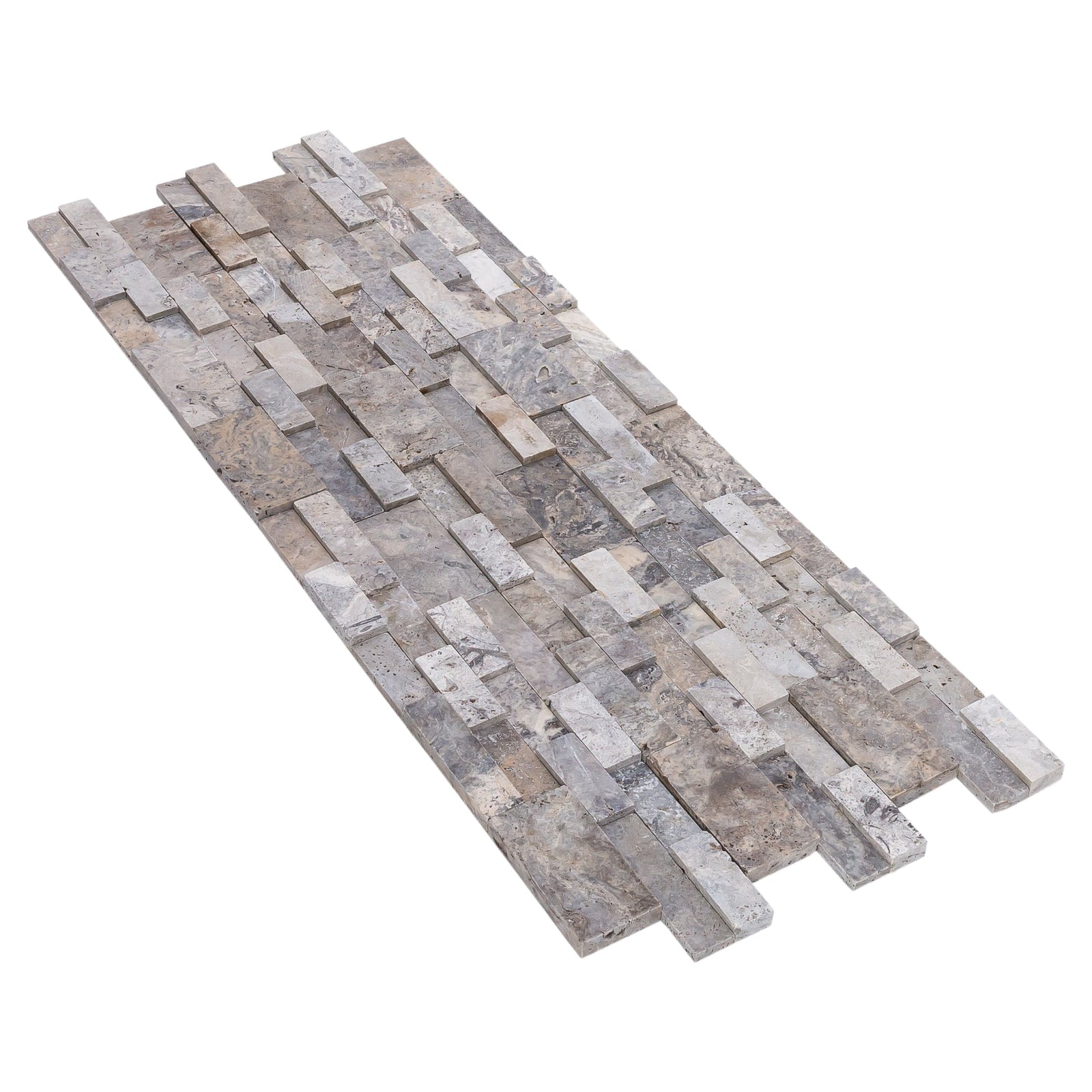 Silver Ledger 3D Panel 6