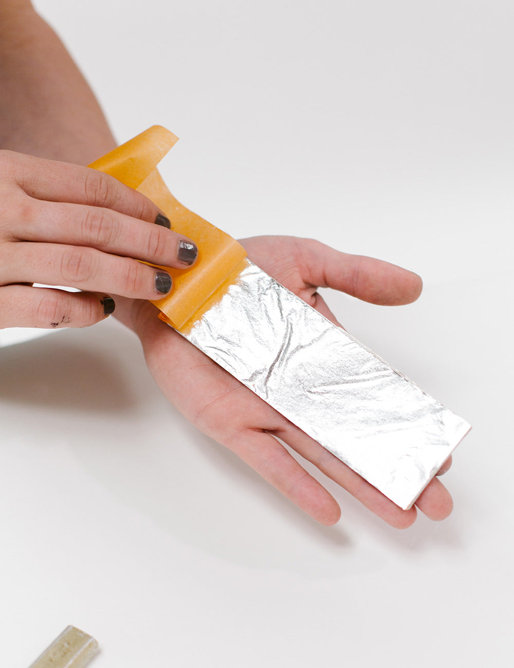 Hoja de plata