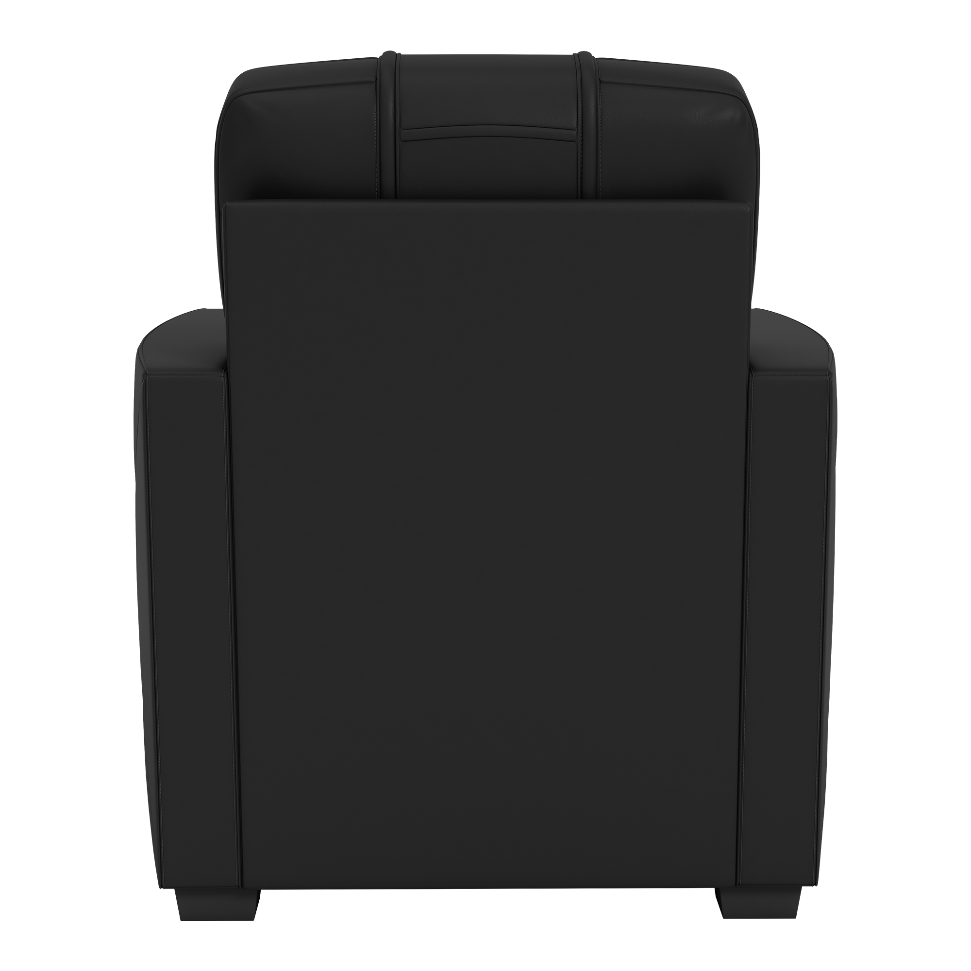 Silla plateada con el logotipo principal del Utah Hockey Club