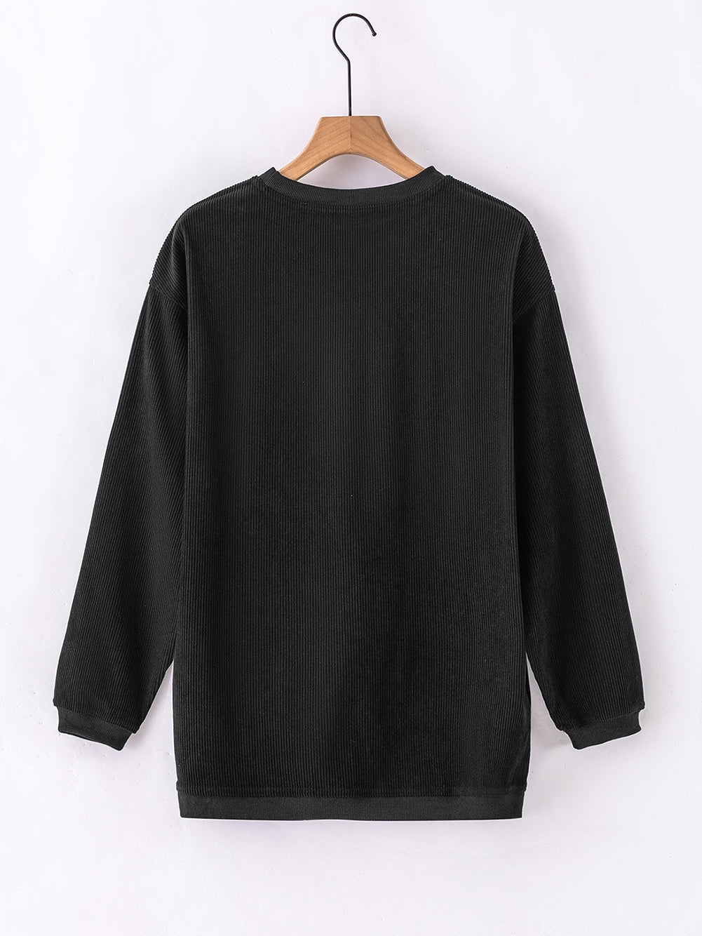 Simple and Stylish Ribbed Knit Sweater