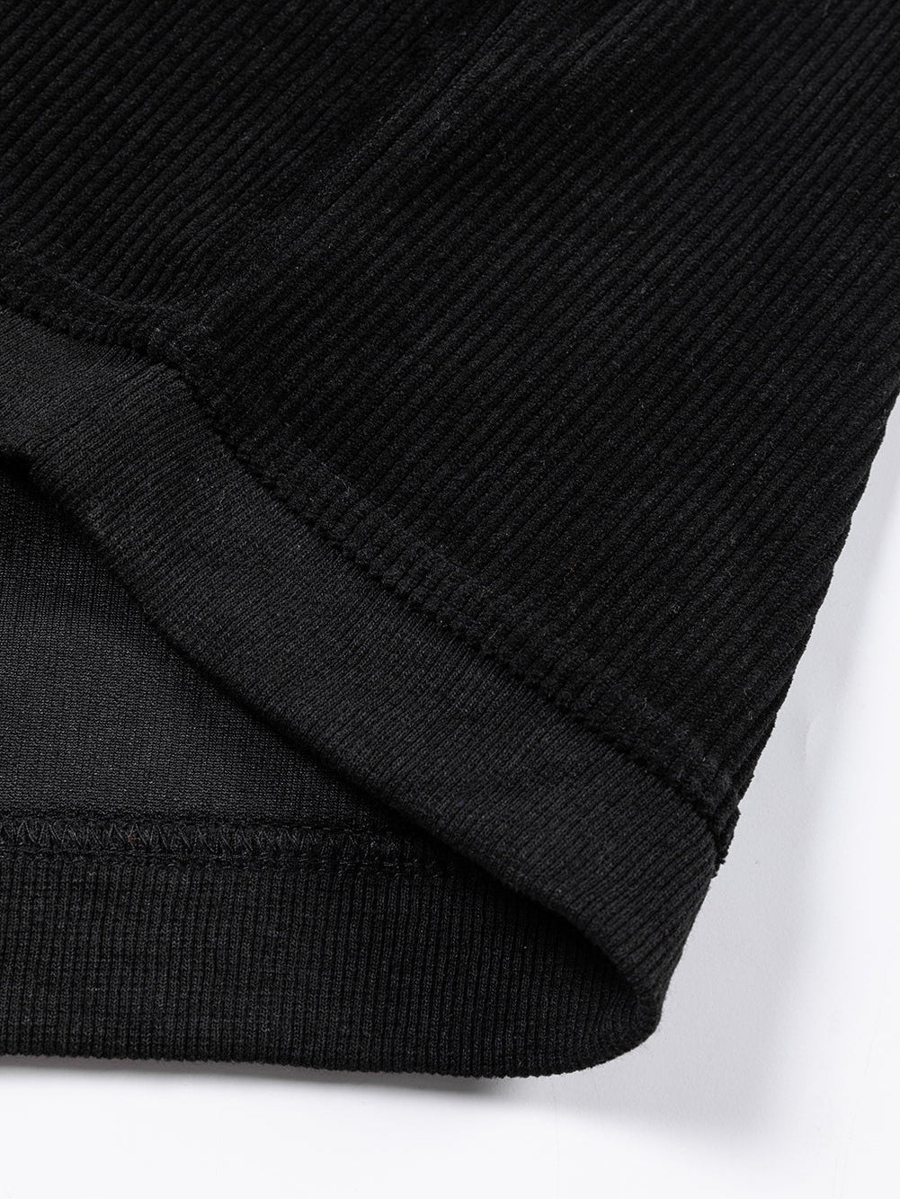 Simple and Stylish Ribbed Knit Sweater
