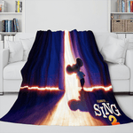 Manta de franela polar Sing 2 para cosplay, decoración de habitación