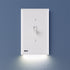 SnapPower Switchlight - 1 Toggle, White