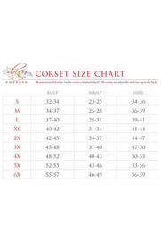 Lavish 3 PC Vinyl Witch Corset Costume