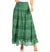 Sakkas Lace and Ribbon Peasant Boho Skirt