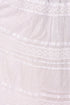 Sakkas Lace and Ribbon Peasant Boho Skirt