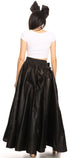 Sakkas Asma Convertible Traditional Wax Print Adjustable Strap Maxi Skirt Dress