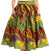 Sakkas African Dutch Ankara Wax Print Full Circle Skirt