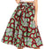 Sakkas African Dutch Ankara Wax Print Full Circle Skirt