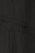 Sakkas Solid Embroidered Crochet Lace Trim Gypsy Bohemian Mid Length Cotton Skirt