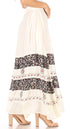Falda larga bohemia informal Sakkas Sandra para mujer, estilo gitano, con cintura elástica y bolsillos