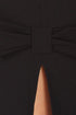 Sakkas High Waist Stretch Pencil Skirt with Rear Bow Accent