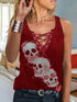 Gothic Skull Tank Top