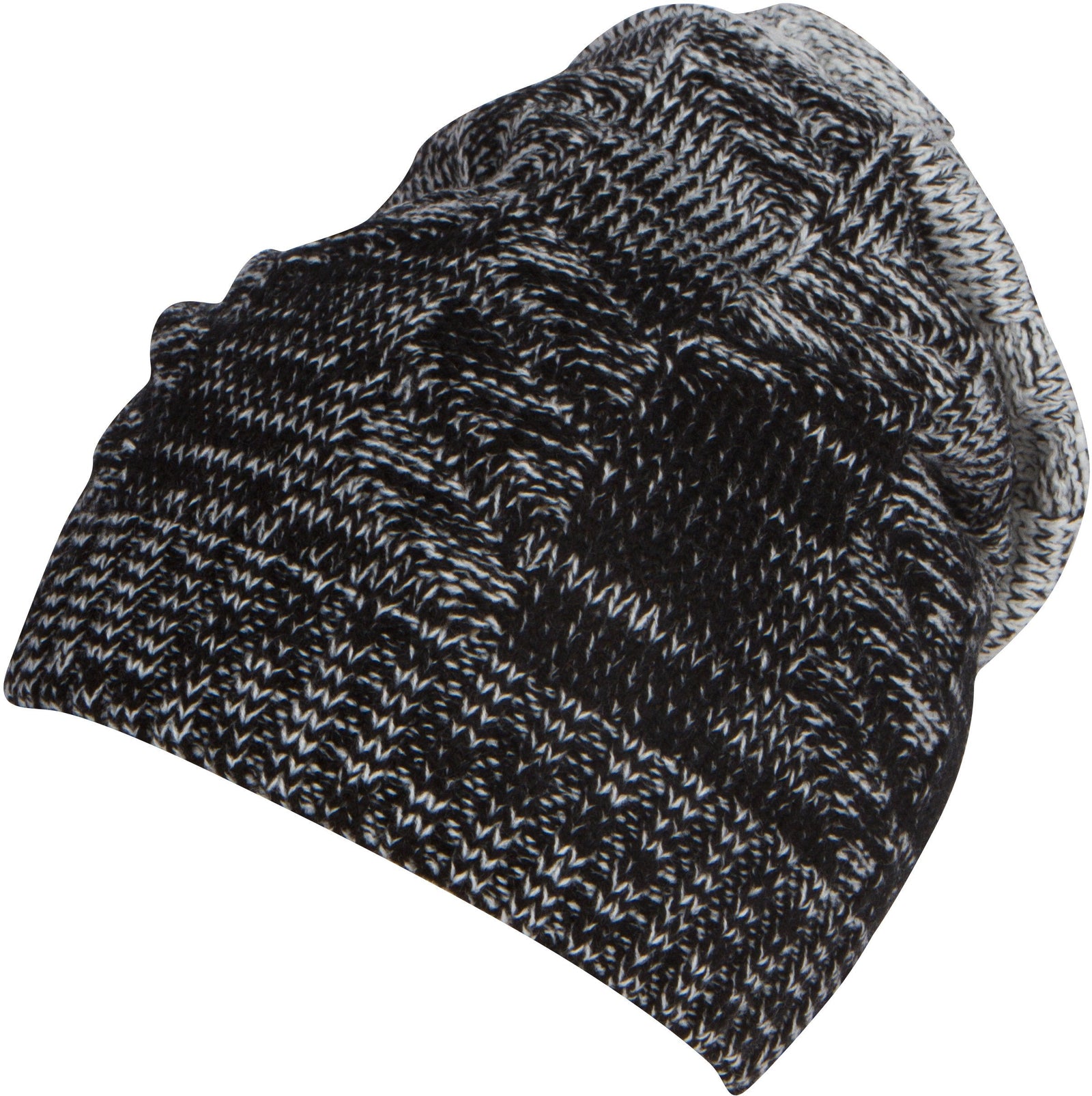 Gorro holgado Sakkas Nils, cálido y acogedor, de jaspeado y estampado.