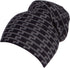 Gorro holgado Sakkas Nils, cálido y acogedor, de jaspeado y estampado.