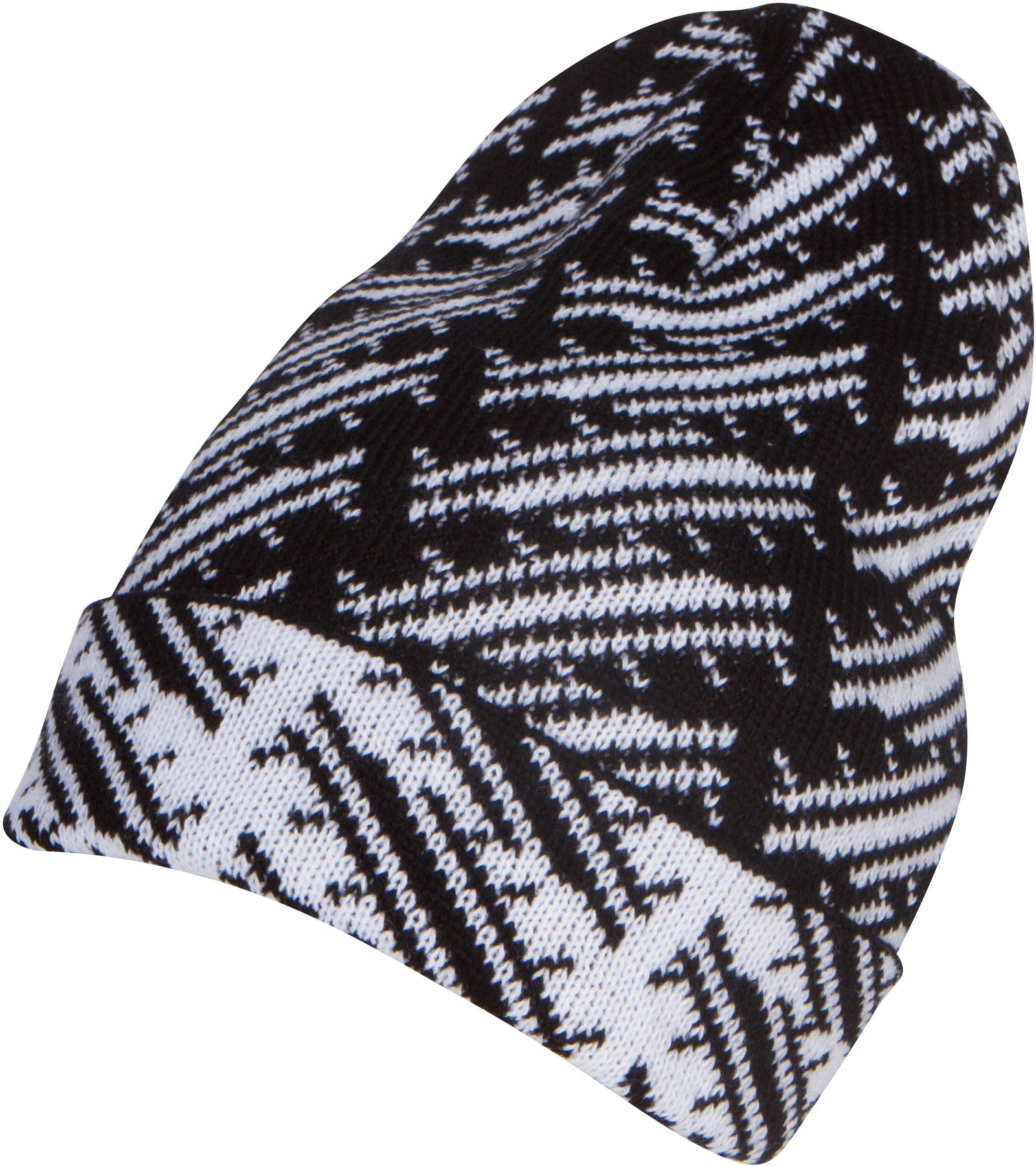 Gorro holgado Sakkas Nils, cálido y acogedor, de jaspeado y estampado.
