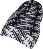 Gorro holgado Sakkas Nils, cálido y acogedor, de jaspeado y estampado.