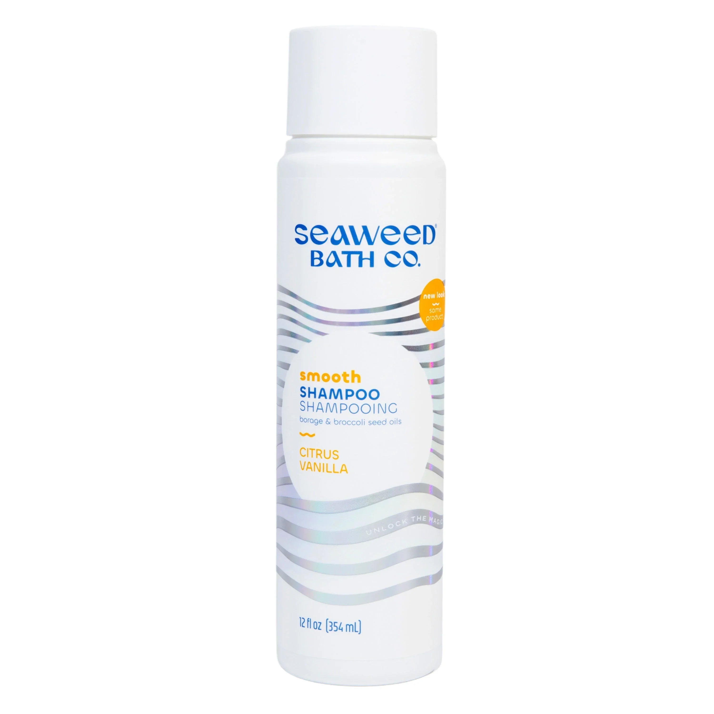 Champú suavizante de vainilla cítrica para cuero cabelludo seco de The Seaweed Bath Co (355 ml)
