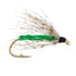 3 Pack Soft Hackle Partridge and Green Fly Fishing Wet Flies - Hook Size 14