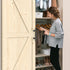 Solid Pine Barn Doors with Track Kit