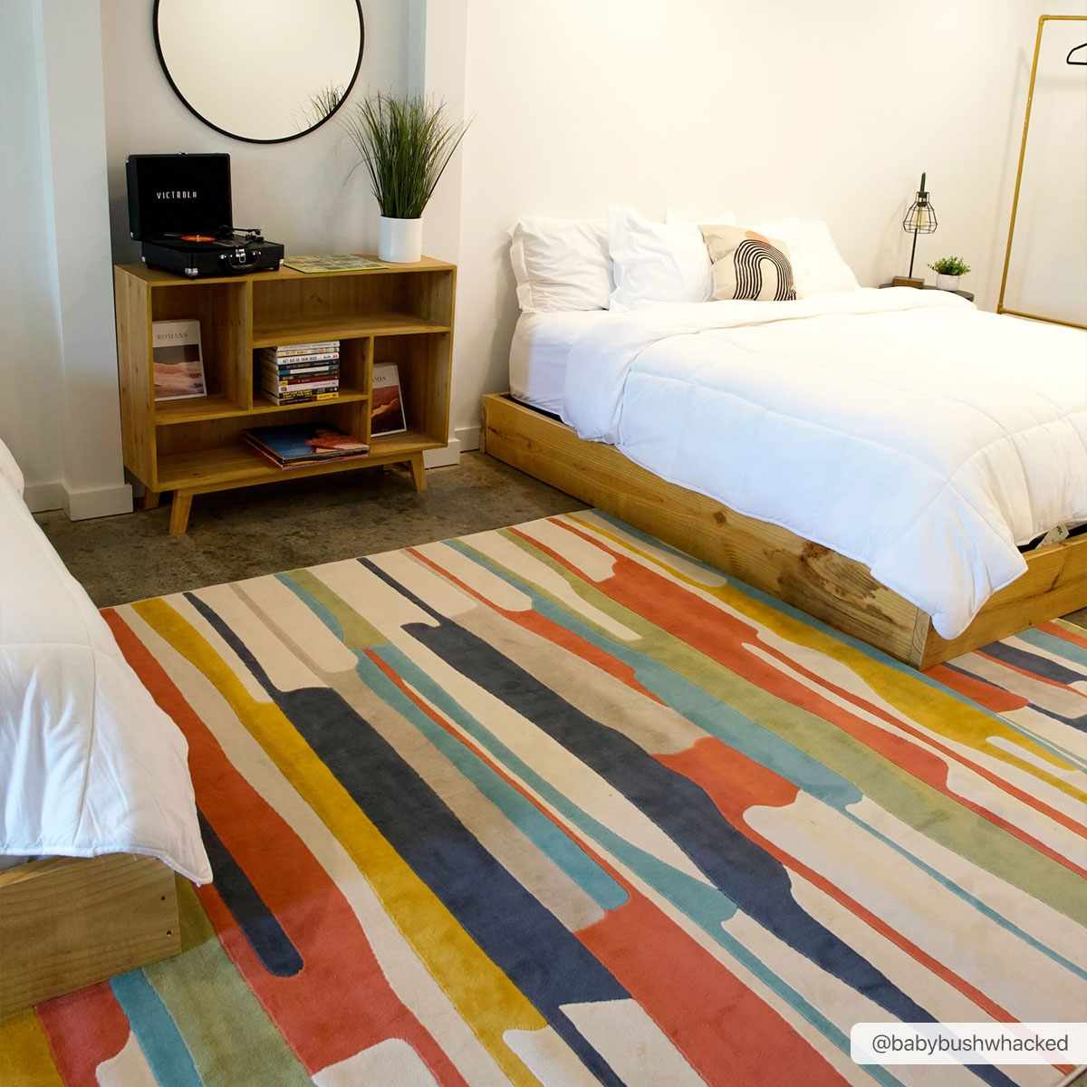 Alfombra moderna y colorida de Southfields
