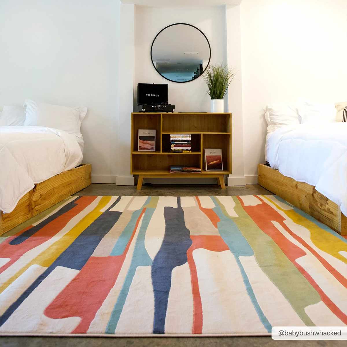 Alfombra moderna y colorida de Southfields