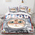 Spaceman Pattern Bedding Set Quilt Cover Without Filler