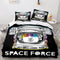 Spaceman Pattern Bedding Set Quilt Cover Without Filler