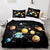 Spaceman Pattern Bedding Set Quilt Cover Without Filler