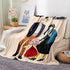 Manta de franela polar Spy x Family para decoración de habitaciones