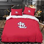 Juego de cama de los St. Louis Cardinals con funda de edredón y relleno