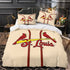 Juego de cama de los St. Louis Cardinals con funda de edredón y relleno