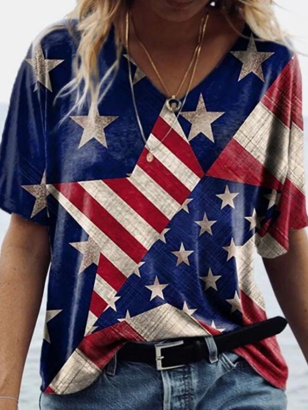 Stars and Stripes Summer Tee