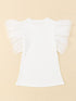 Statement Ruffle Sleeve Top