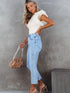 Statement Ruffle Sleeve Top