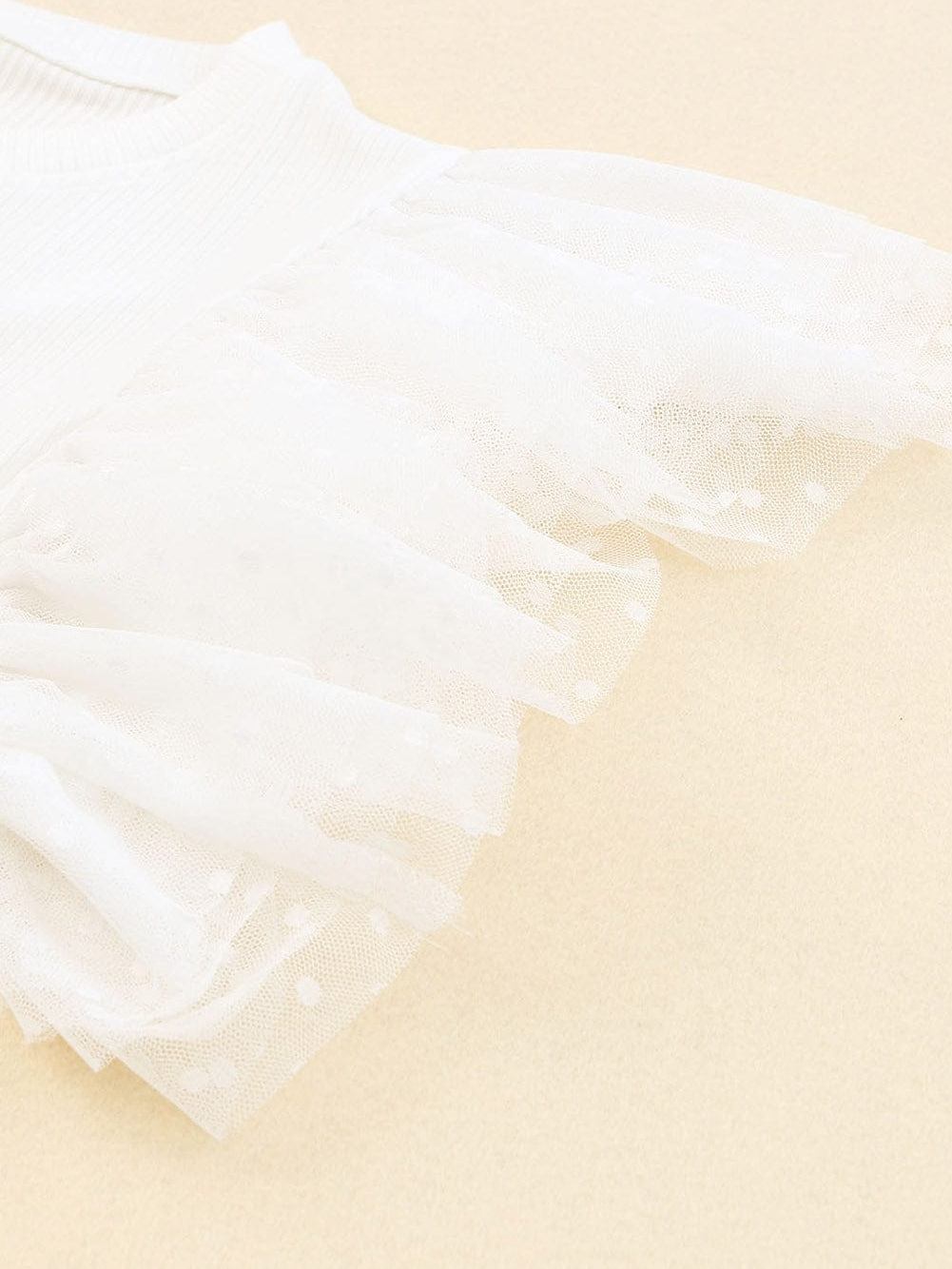 Statement Ruffle Sleeve Top