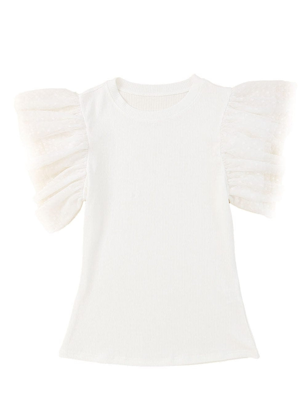 Statement Ruffle Sleeve Top