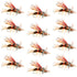 Kaufmann's Royal Crystal Stimulator Rubber Legs Dry Fly - 1 Dozen Flies Hook Size 14