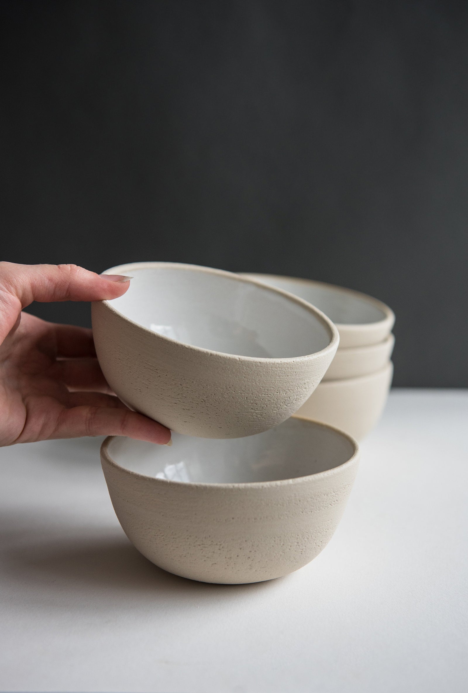 Handmade Stoneware Mini Bowl