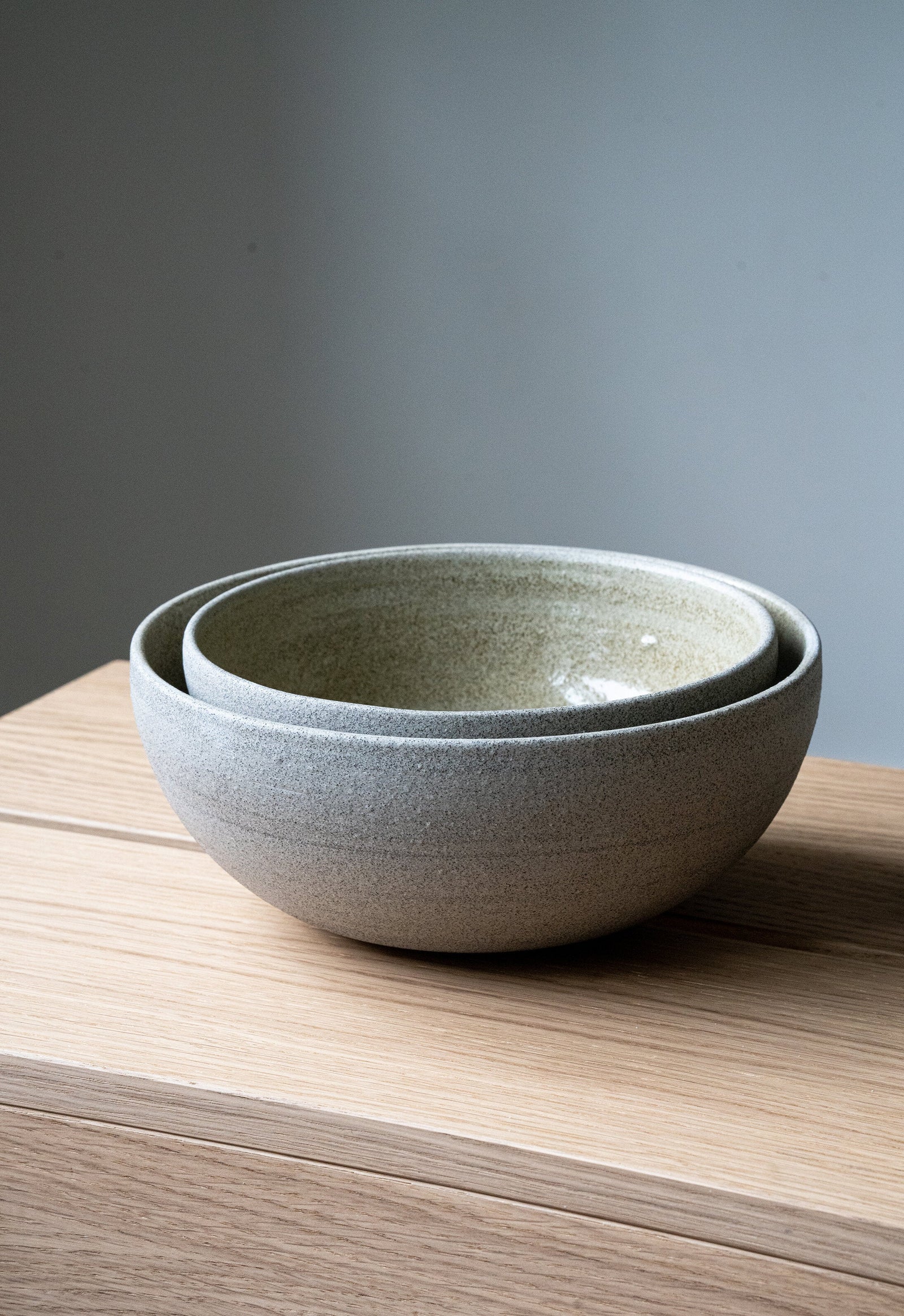 Handmade Stoneware Ramen Bowl 