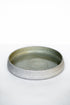 Handmade Stoneware Salad Plates with High Sides "Concrete"