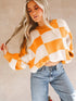 Stylish Autumnal Knit Top